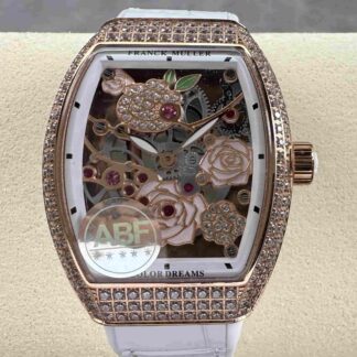 AAA Replica Franck Muller V 32 S6 SQT ROSE D CD ABF Factory Ladies Watch | aaafactory.io