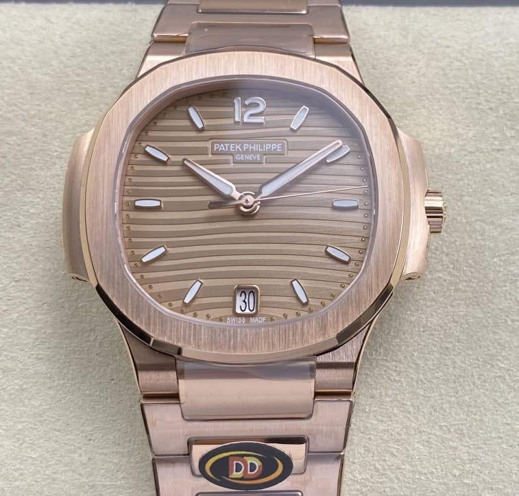 AAA Replica Patek Philippe Nautilus 7118-1R-010 DDF Factory Rose Gold Ladies Watch | aaafactory.io