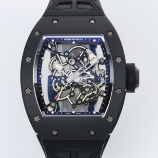 AAA Replica Richard Mille RM055 ZF Factory Leather Strap Mens Watch | aaafactory.io