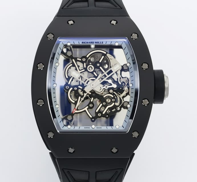 AAA Replica Richard Mille RM055 ZF Factory Leather Strap Mens Watch | aaafactory.io
