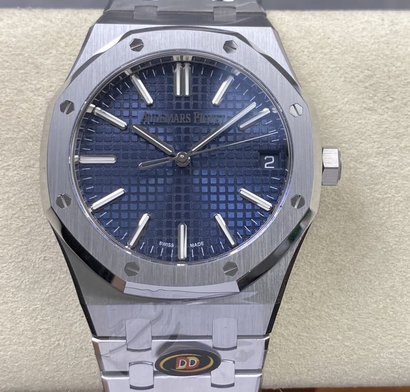 AAA Replica Audemars Piguet Royal Oak 15510ST.OO.1320ST.06 DDF Factory Blue Dial Mens Watch | aaafactory.io