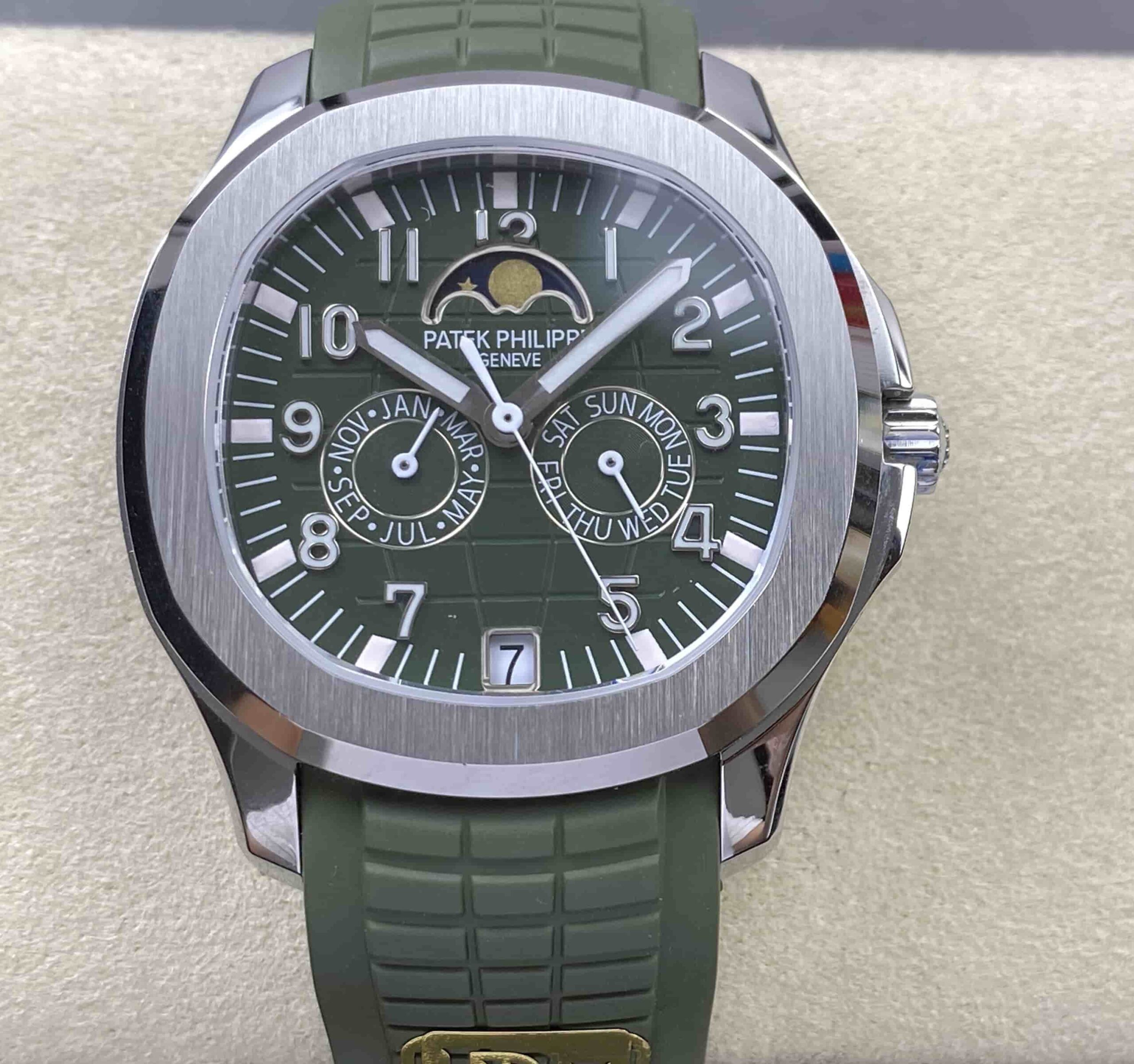 AAA Replica Patek Philippe Aquanaut 5261R PPM Factory Counterweight Mens Watch | aaafactory.io