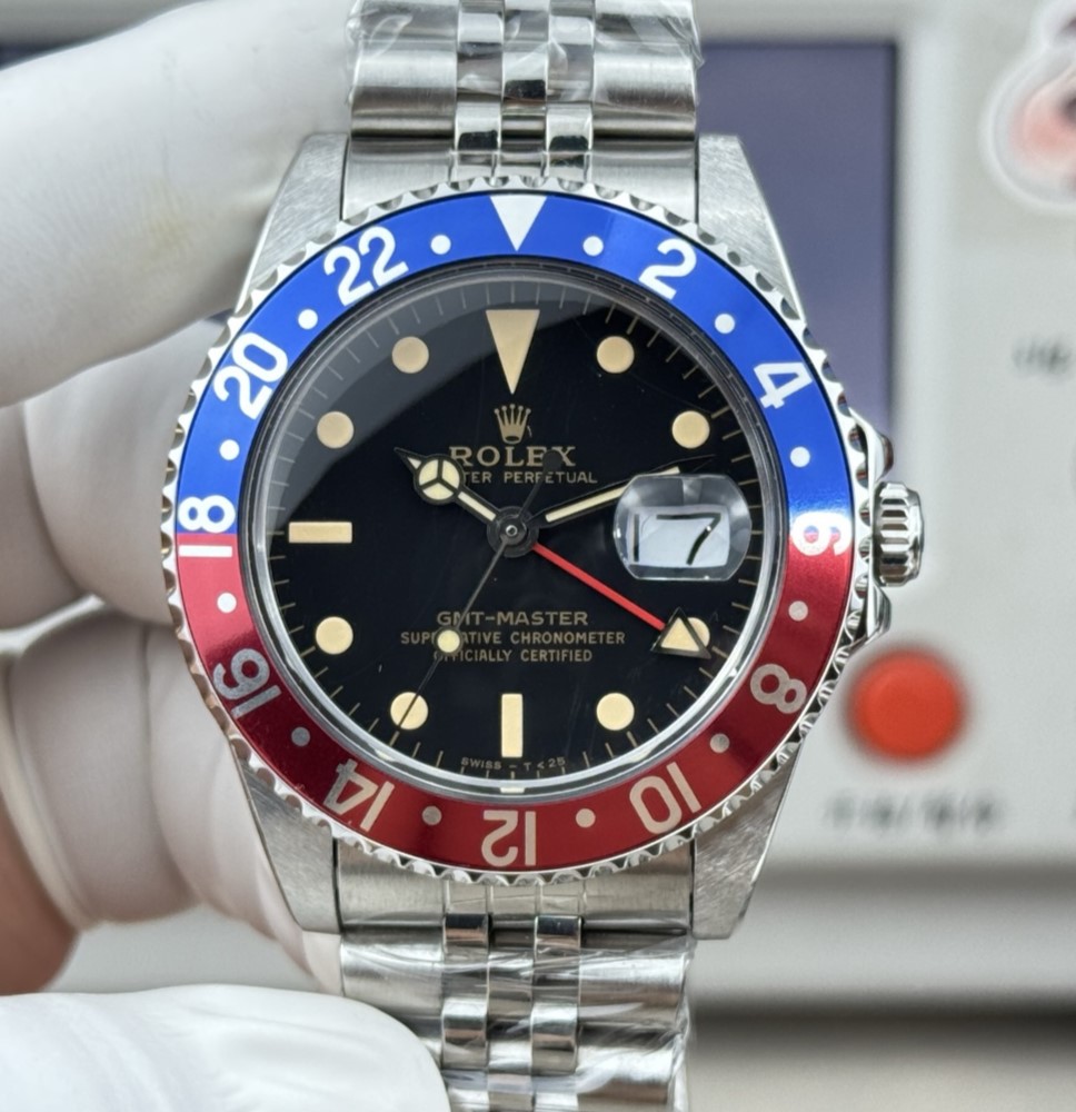 AAA Replica Rolex GMT Master 16750 MX Factory Spider Dial Mens Watch | aaafactory.io