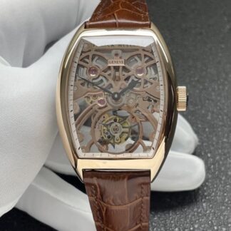 AAA Replica Franck Muller Tourbillon 8889 ABF Factory Rose Gold Mens Watch | aaafactory.io