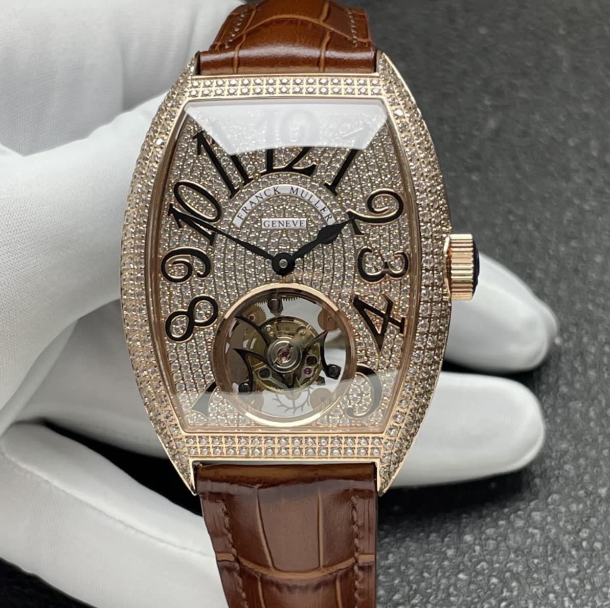 AAA Replica Franck Muller Tourbillon 8889 ABF Factory Vintage Mens Watch | aaafactory.io
