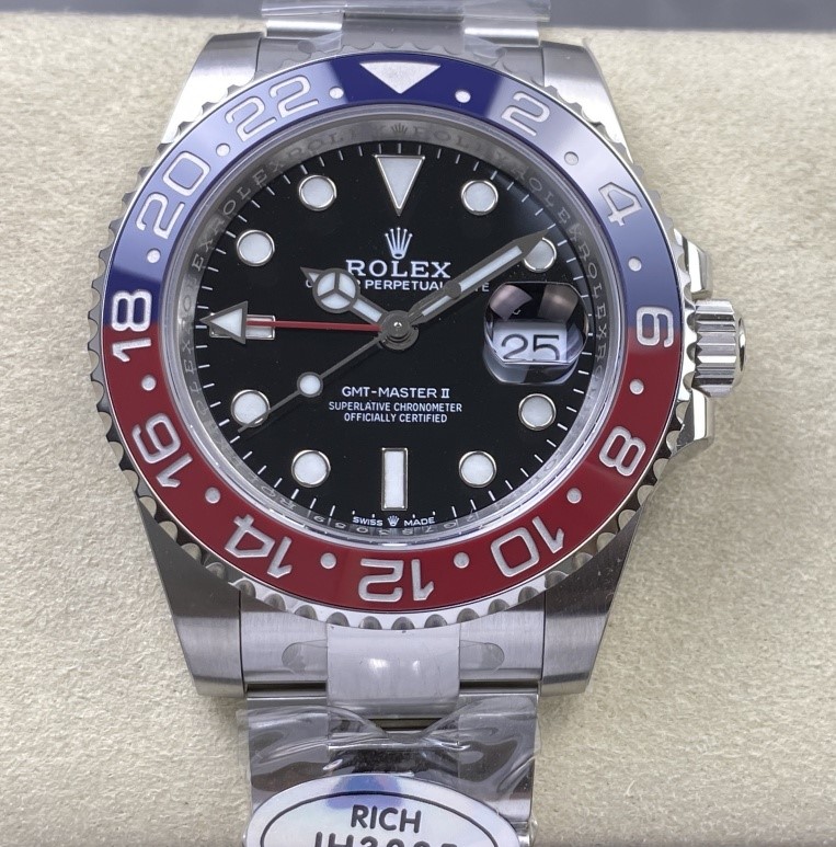 AAA Replica Rolex GMT Master II m126710blro-0002 RICH Factory Pepsi Mens Watch | aaafactory.io