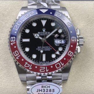AAA Replica Rolex GMT Master II m126710blro-0001 RICH Factory Mens Watch 40MM | aaafactory.io