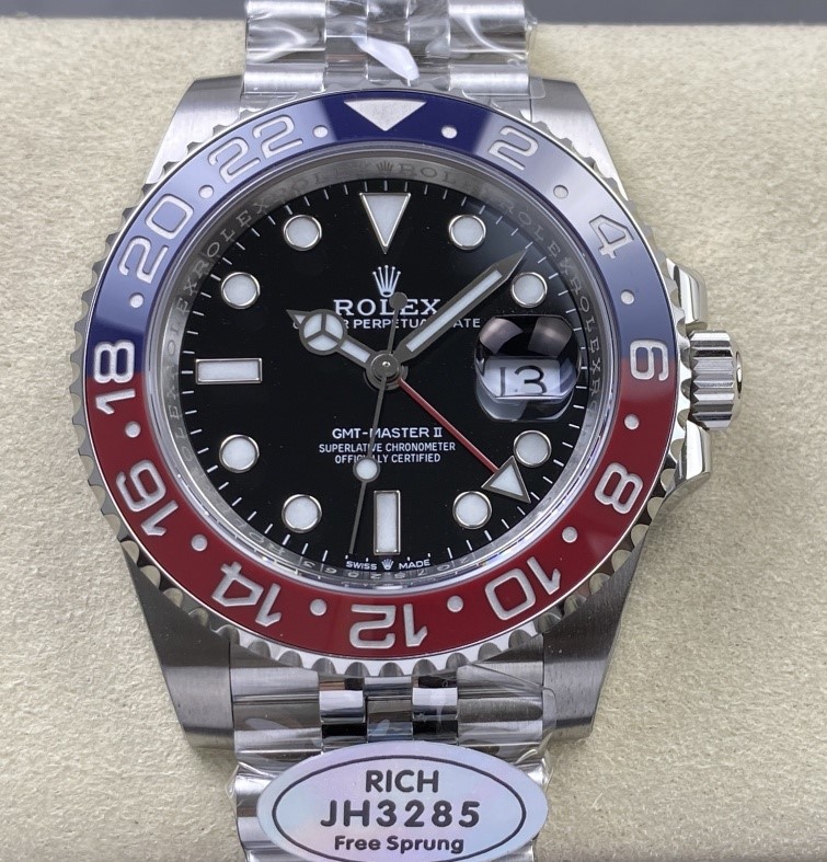 AAA Replica Rolex GMT Master II m126710blro-0001 RICH Factory Mens Watch 40MM | aaafactory.io