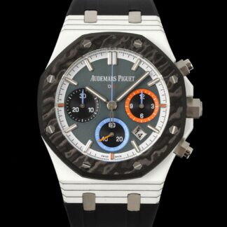 AAA Replica Audemars Piguet Royal Oak 26240 DIW Factory Black Strap Mens Watch | aaafactory.io
